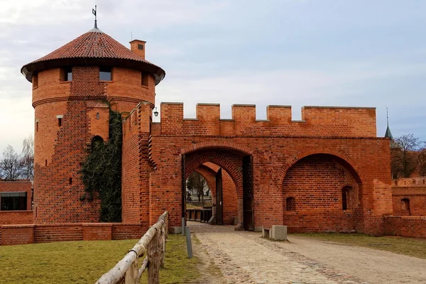 Château à Malbork en Pologne — Photo