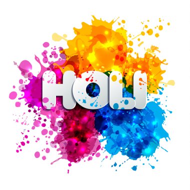 Holi Bahar Şenliği renk
