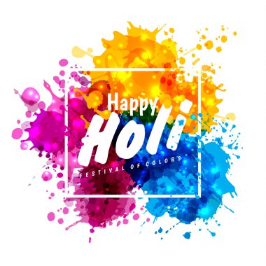 Holi Bahar Şenliği renk