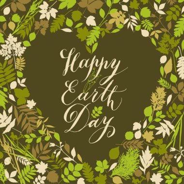 Mutlu Dünya günü arka plan. Doğa arka plan.