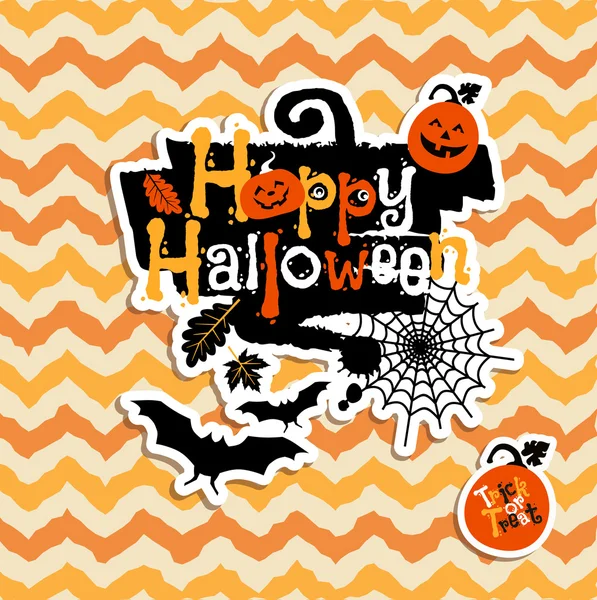 Halloween háttér — Stock Vector