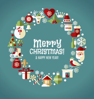 Noel tasarım Icons set.