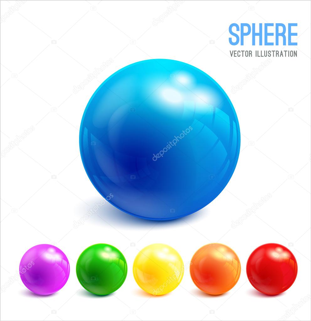 Colorful 3d Spheres