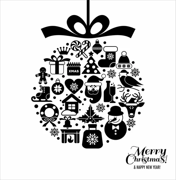 Illustration de Noël — Image vectorielle