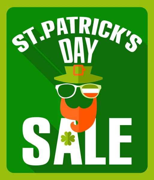 St patricks dag achtergrond — Stockvector