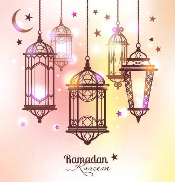 Islamisches Ramadan-Kareem — Stockvektor