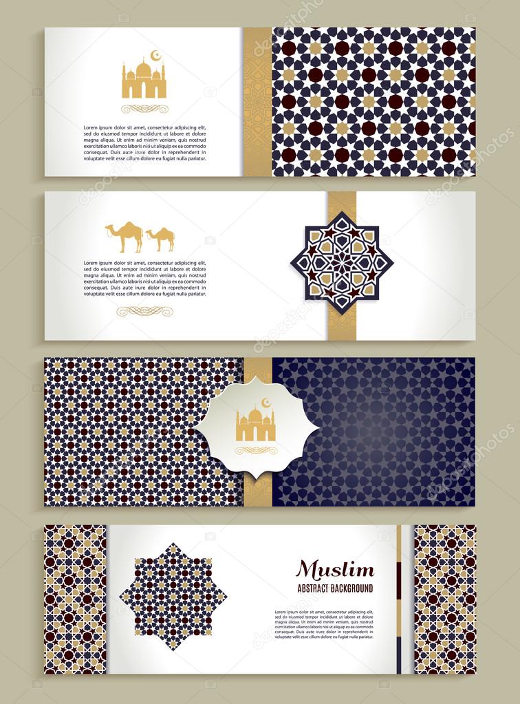 Muslim banners set