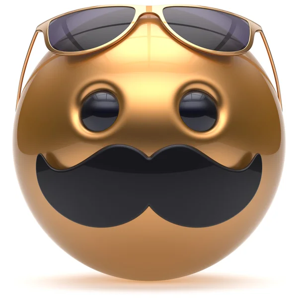 Mustache face emoticon ball joyful handsome cartoon person Stock Photo by ©snake3d 101190640 Mustache face emoticon ball joyful handsome cartoon person Stock Photo by ©snake3d 101190640