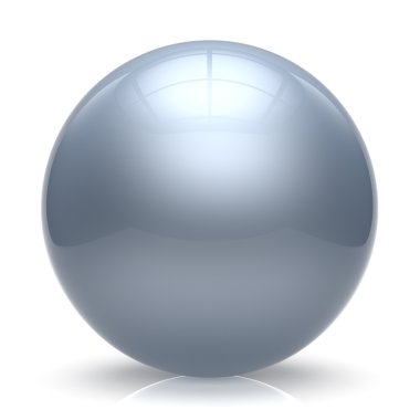 Küre topu beyaz balon düğme yuvarlak temel daire geometrik