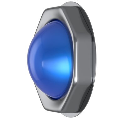 Basma düğmesi mavi başlangıç Kapat eylemi üzerinde etkinleştirme anahtarı led lamba