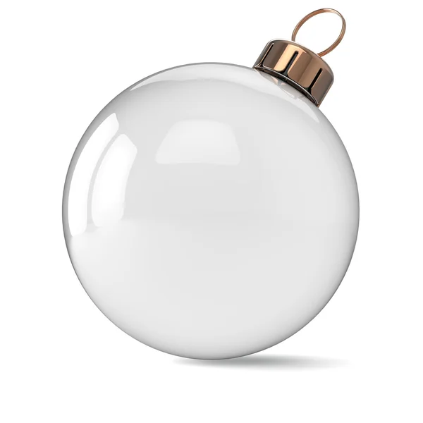 Capodanno ornamento palla di Natale decorazione pulita — Foto Stock