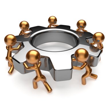 Ortaklık takım iş süreci işgücü çalışması dişli