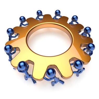 Ortaklık takım çalışması iş süreci işgücü kavramı