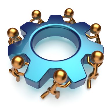 Ortaklık takım çalışması iş süreci işçi iş yapmak