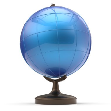Dünya boş Mavi gezegen Earth küresel dünya haritacılık simgesini