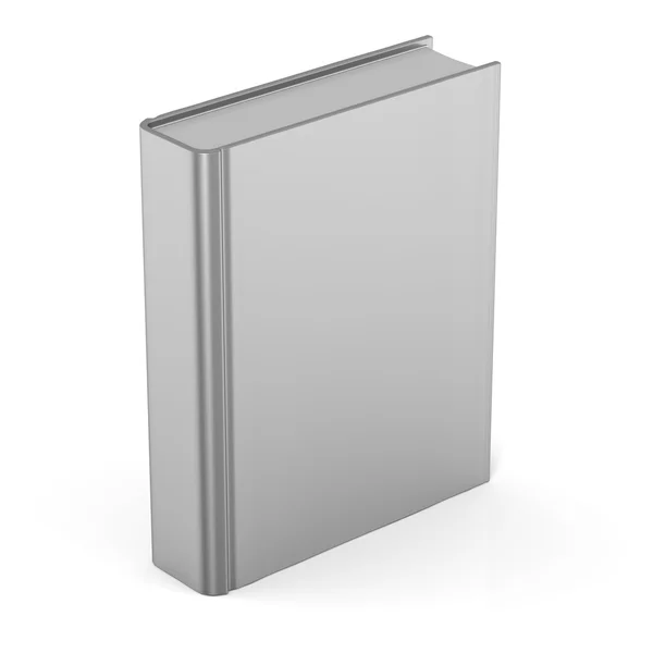 Buch blank sauber leere Vorlage einzelne Broschüre fester Einband — Stockfoto