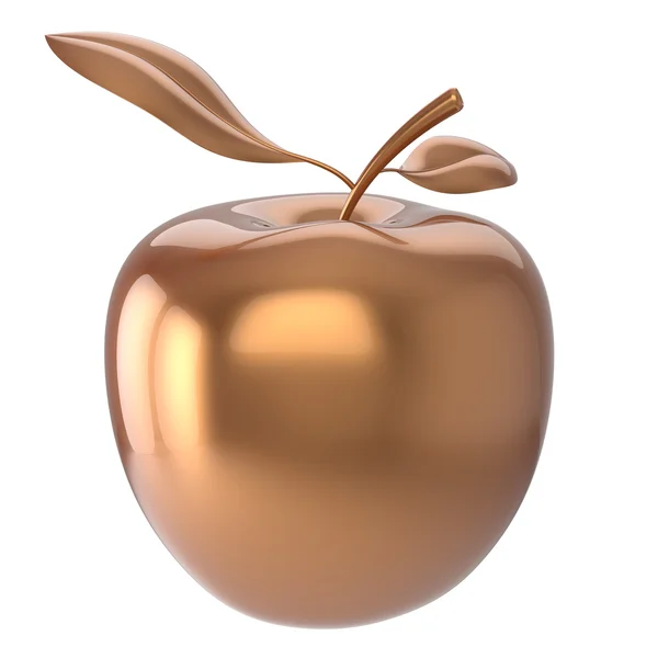 黄金のリンゴ熟した果実栄養抗酸化フルーツ — ストック写真