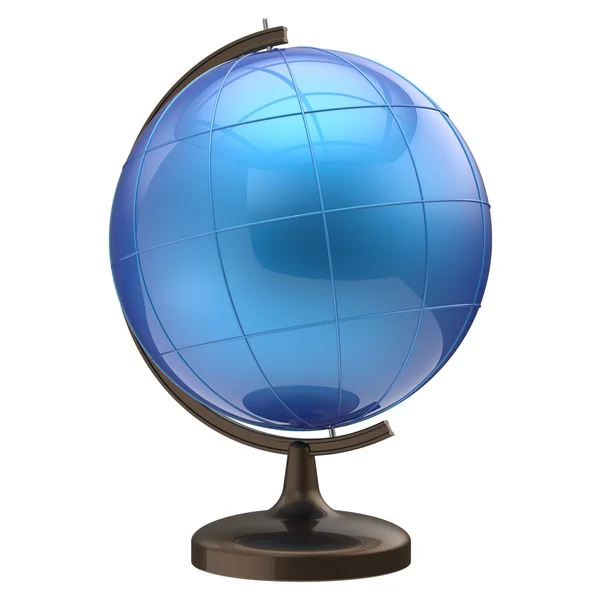 Globe blank blue — Stock Photo, Image