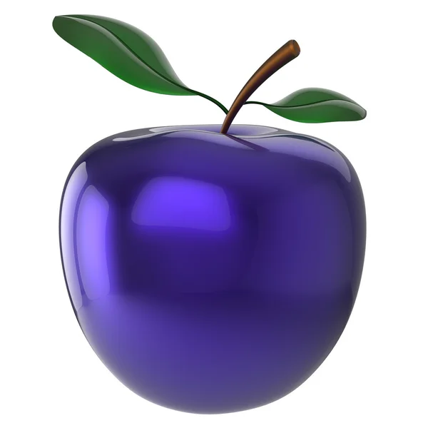 Apple experiment blue food research nutrition fruit anomaly — Φωτογραφία Αρχείου