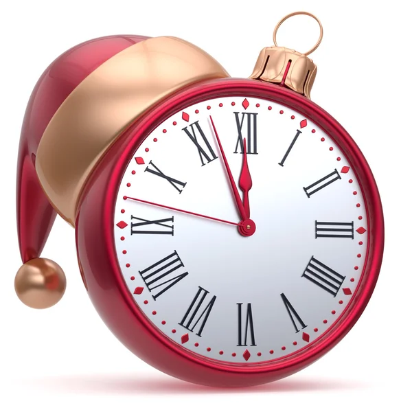 Alarm clock New Year's Eve time midnight hour countdown — 图库照片