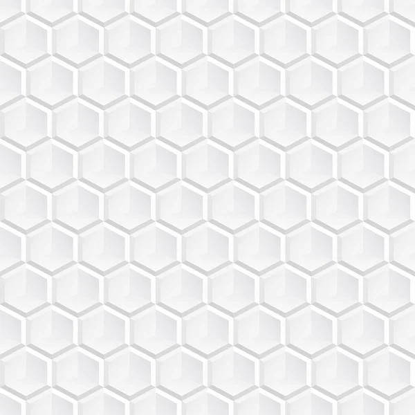 Weiße dekorative geometrische Textur. — Stockvektor