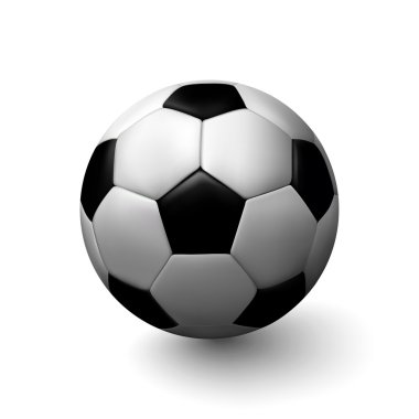 Vektör Futbol Topu.