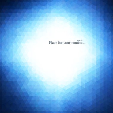 Soyut parlak mavi arkaplan.