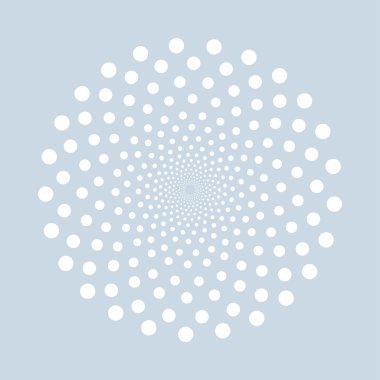 Şekil noktalı soyut. Vektör tasarım öğesi