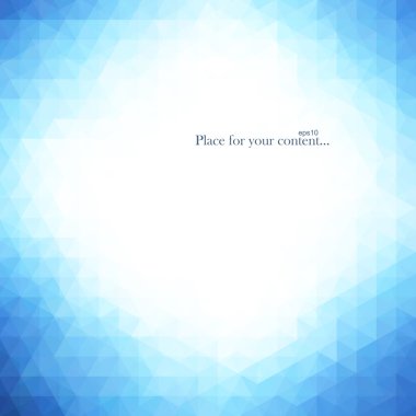 Soyut parlak mavi arkaplan.