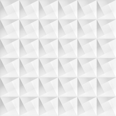 Beyaz geometrik dekoratif doku - sorunsuz.