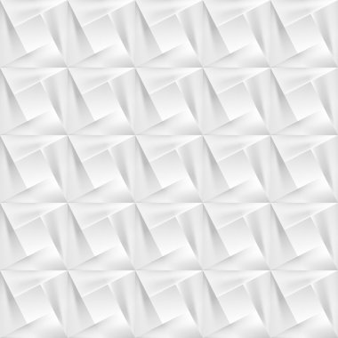 Beyaz geometrik dekoratif doku - sorunsuz.