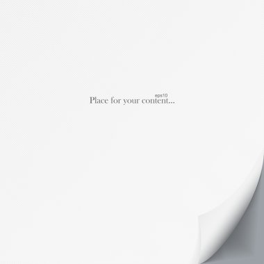 Vektör katlanmış kağıdın.