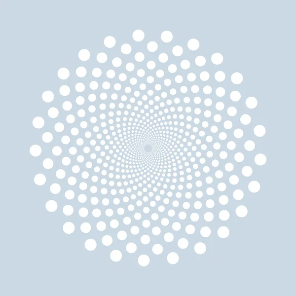 Élément de design vectoriel abstrait en pointillé — Image vectorielle