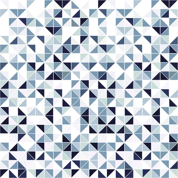 Mosaik geometrisches Muster - nahtlos. — Stockvektor