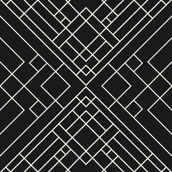 ブラック グリッドの背景 - シームレスなパターン. — ストックベクタ
