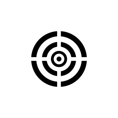Siyah hedef simgesini 