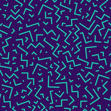 Parlak neonsuz akımsız moda- geometrik tasarım. Moda modası 80-90 'lar. Canlı stil, sonsuz doku.