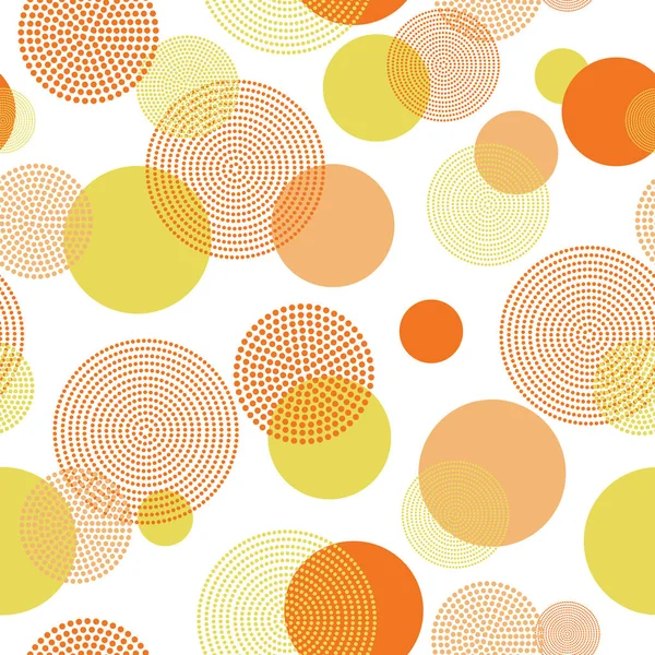 El patrón brillante impecable de estilo - el diseño colorido. Fondo abstracto - circunda la textura. Estampado de moda sin fin — Vector de stock