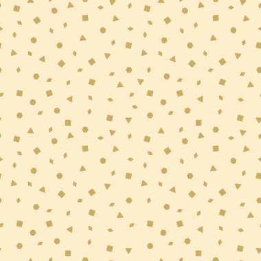 Geometrik şekilli vektörsüz desen. Minimalist trend arka plan, moda modası 80 - 90 'lar