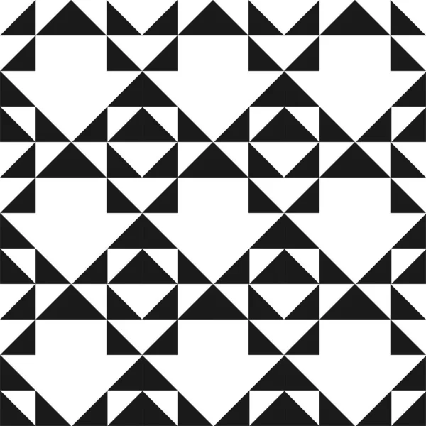 ベクトル創造的なシームレスな幾何学パターン。繊維ストライプ黒と白のテクスチャ。概要モノクロ生地の背景 — ストックベクタ