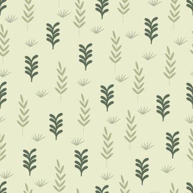 Renkli, dikişsiz çiçek desenli. Elle çizilmiş narin bir tasarım. Soyut moda arka planı. Vektör çizimi. Tekstil sonsuz baskı