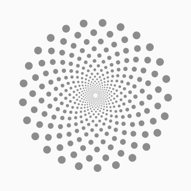 Soyut nokta şeklini, vektör tasarım öğesi