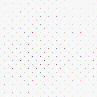 Color pattern, seamless polka dot background clipart