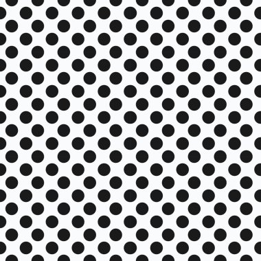 Siyah ve beyaz, nokta ile sorunsuz vektör arka plan