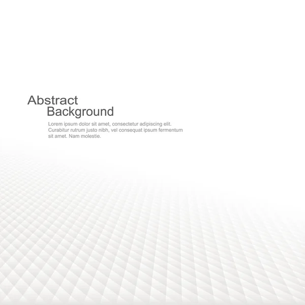 Antecedentes abstractos con perspectiva. Textura blanca y suave. Ilustración vectorial — Vector de stock