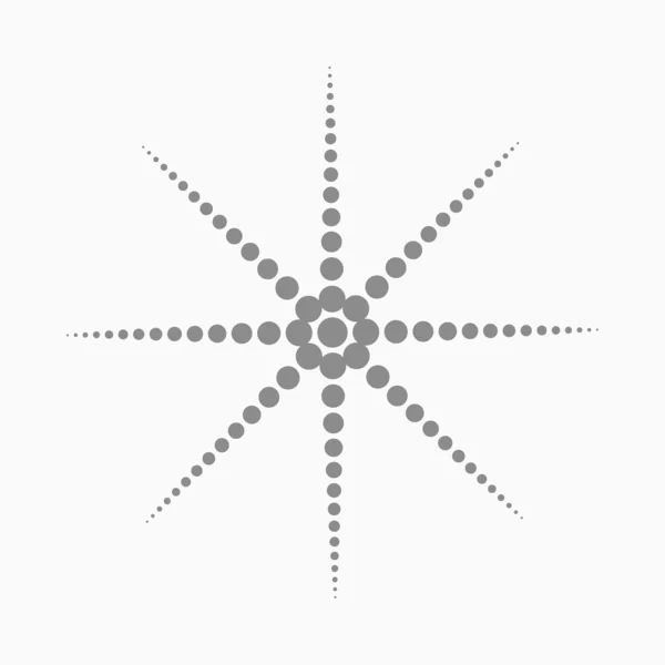 抽象的网点形状，矢量设计元素 — 图库矢量图片