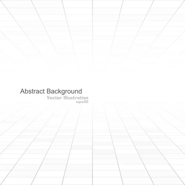 Abstract achtergrond - witte perspectief. — Stockvector