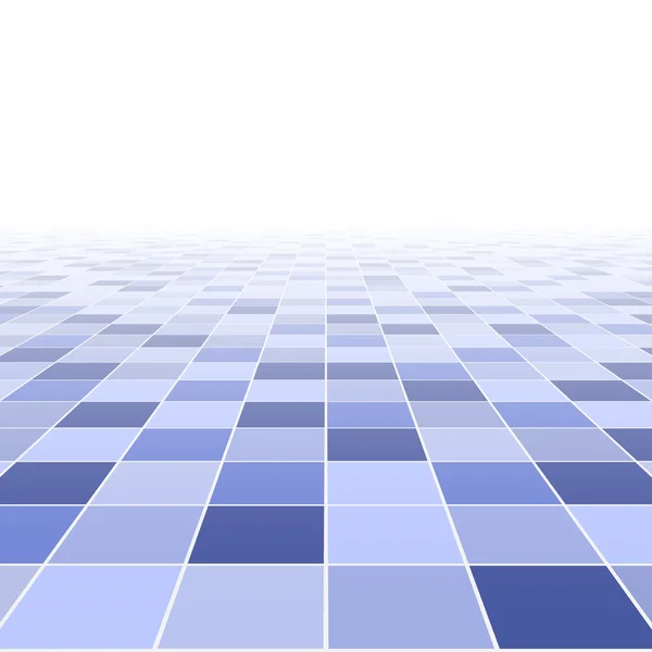 Abstract background. Perspective tiled floor. Vector illustration — Stock Vector