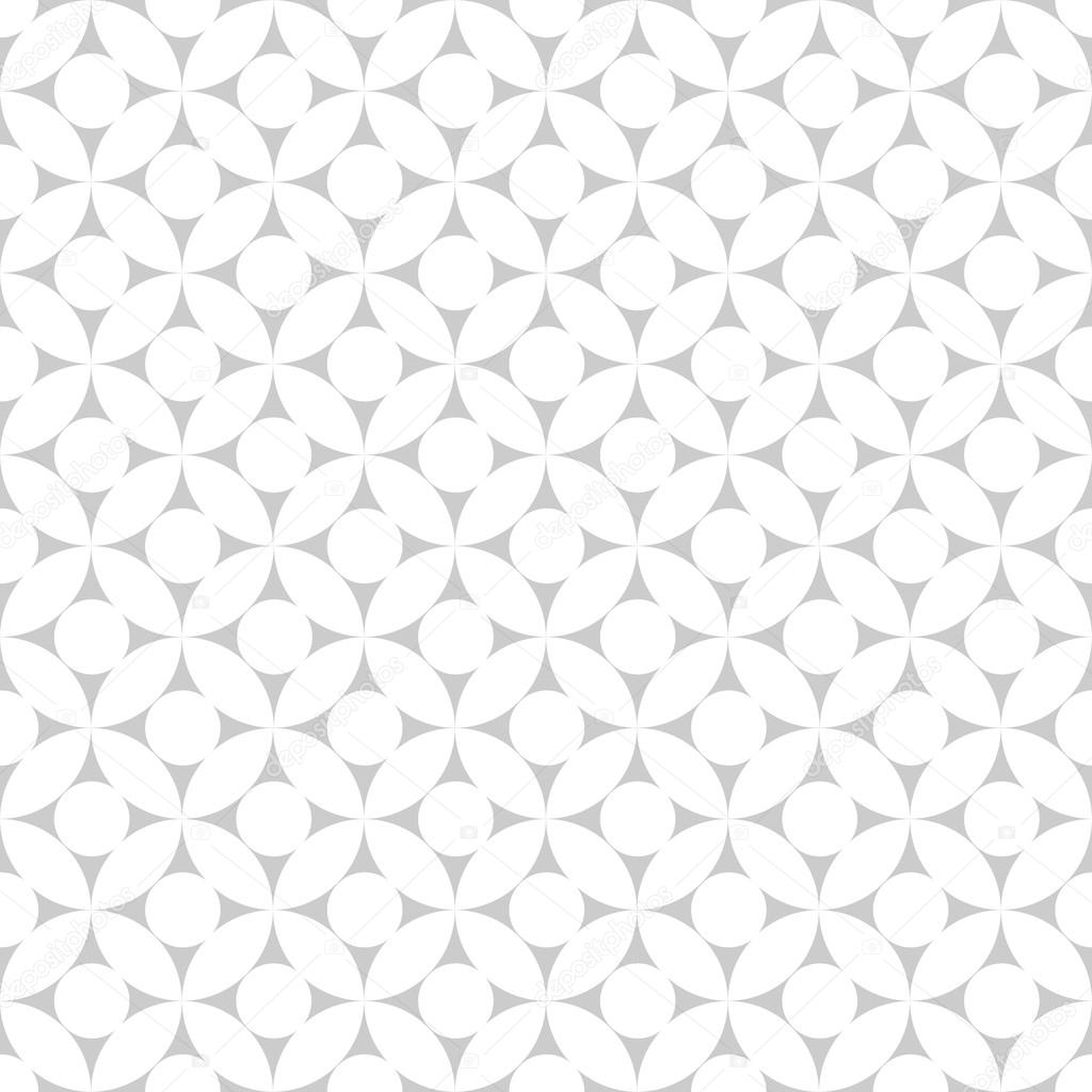 White geometric pattern, seamless background