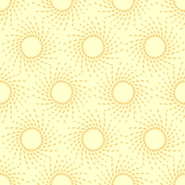 Modèle d'été ensoleillé, fond vectoriel sans couture — Image vectorielle